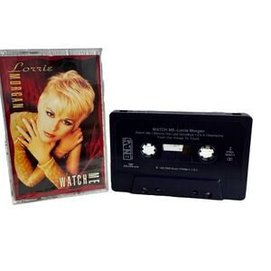 Lorrie Morgan Watch Me 1982 BMG Cassette Tape Country Music Vintage 66047